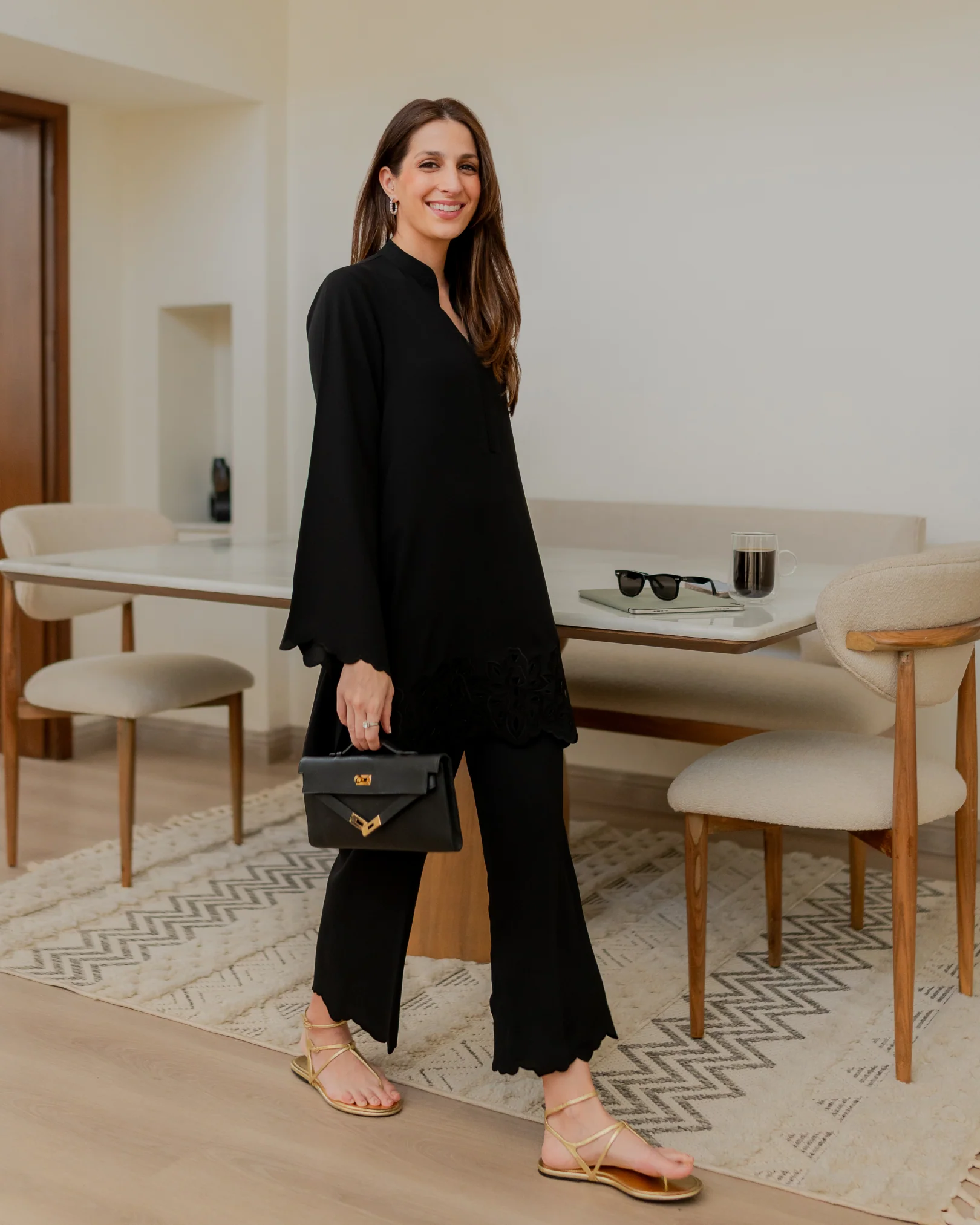 Black Cutwork Set - Image 2
