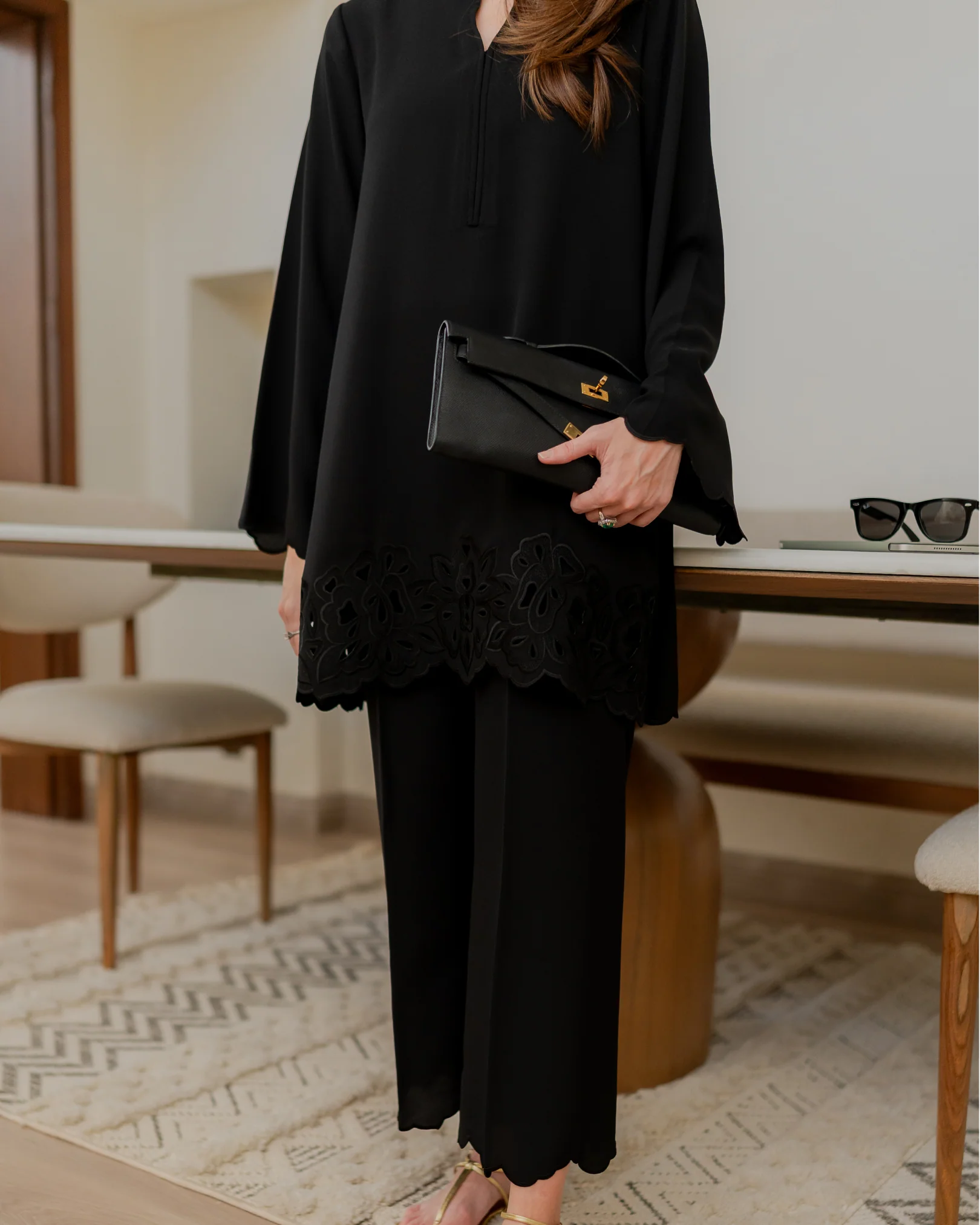 Black Cutwork Set - Image 5