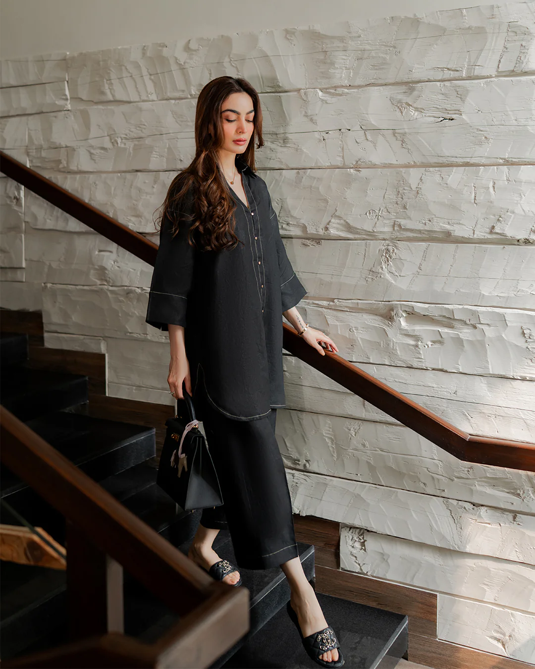 Black Linen Set - Image 7