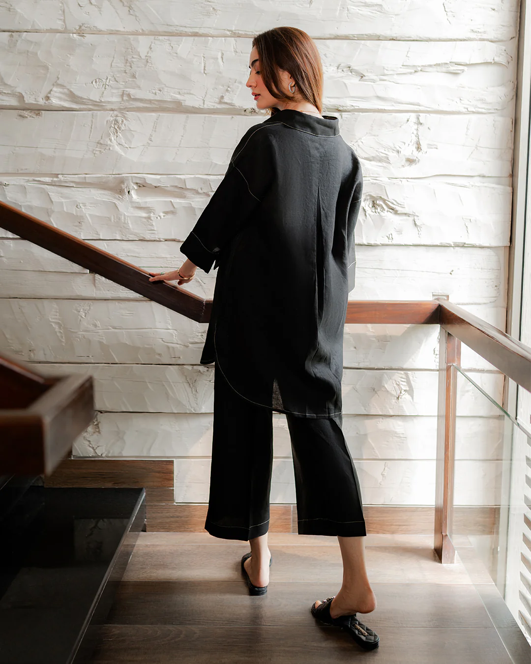 Black Linen Set - Image 8