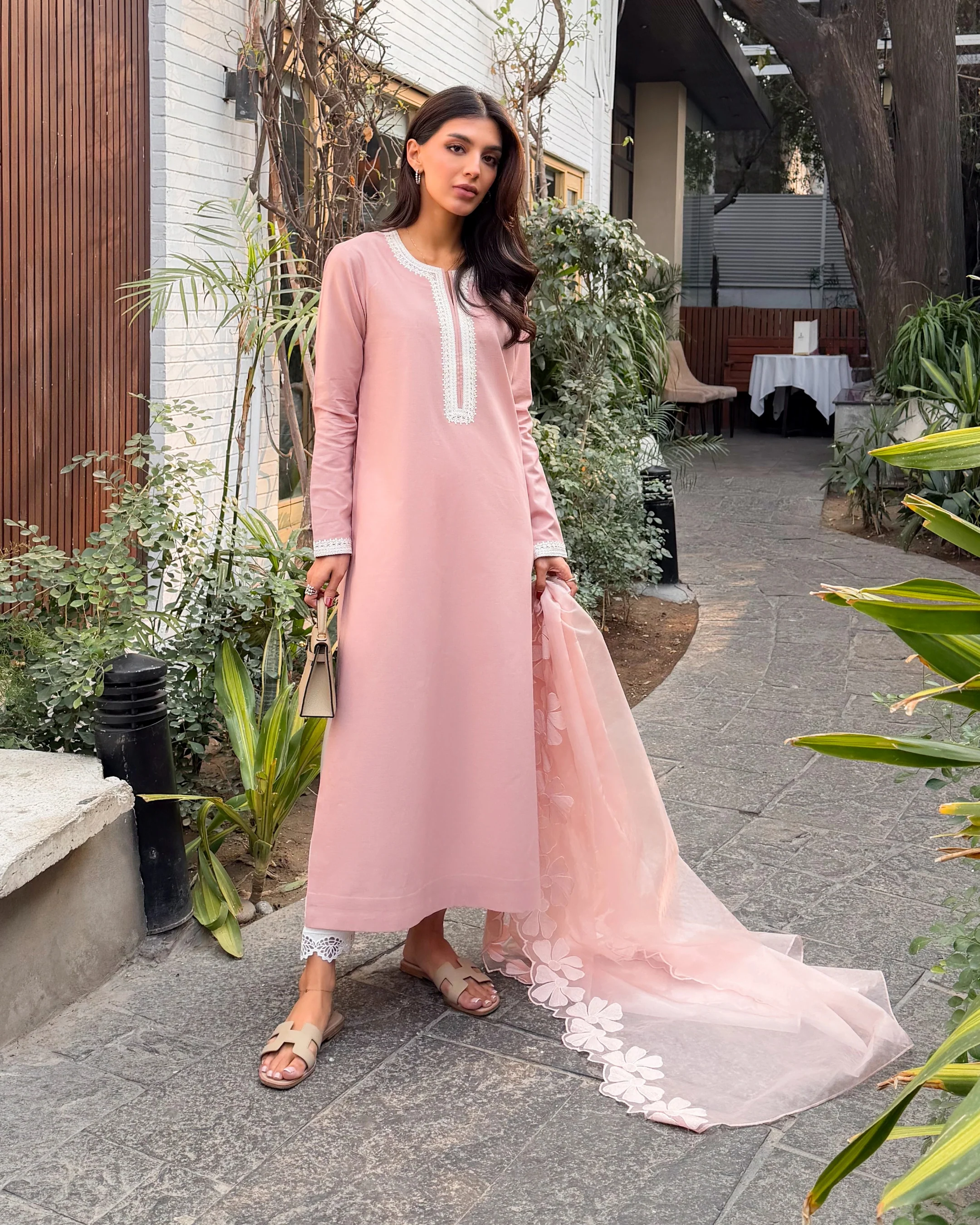 Blush Pink Kora set - Image 6