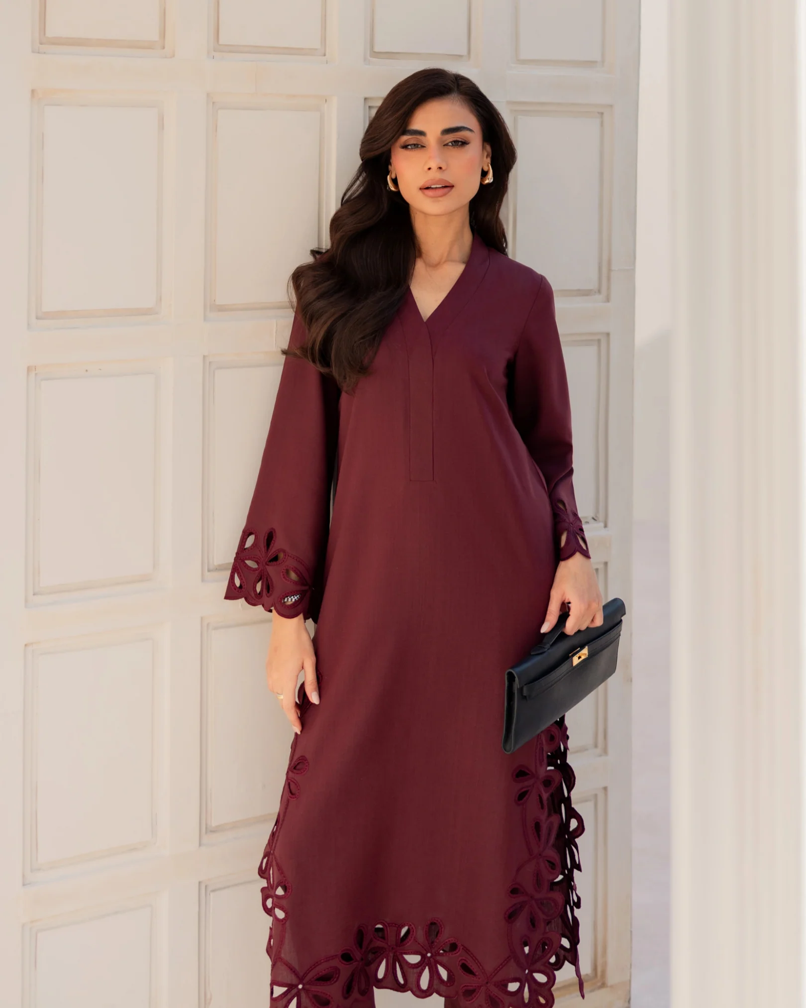 Burgundy Magnolia Set