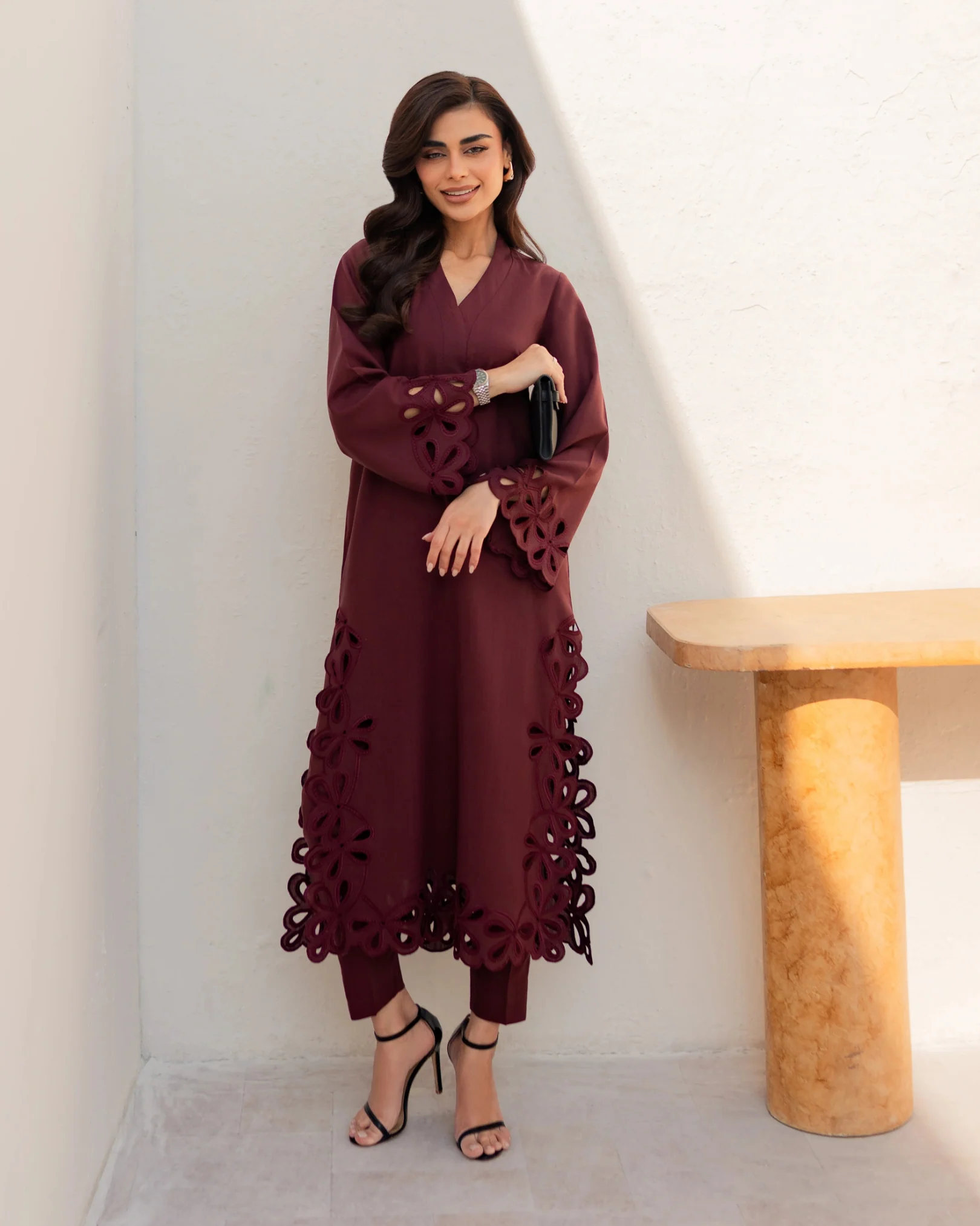 Burgundy Magnolia Set - Image 8