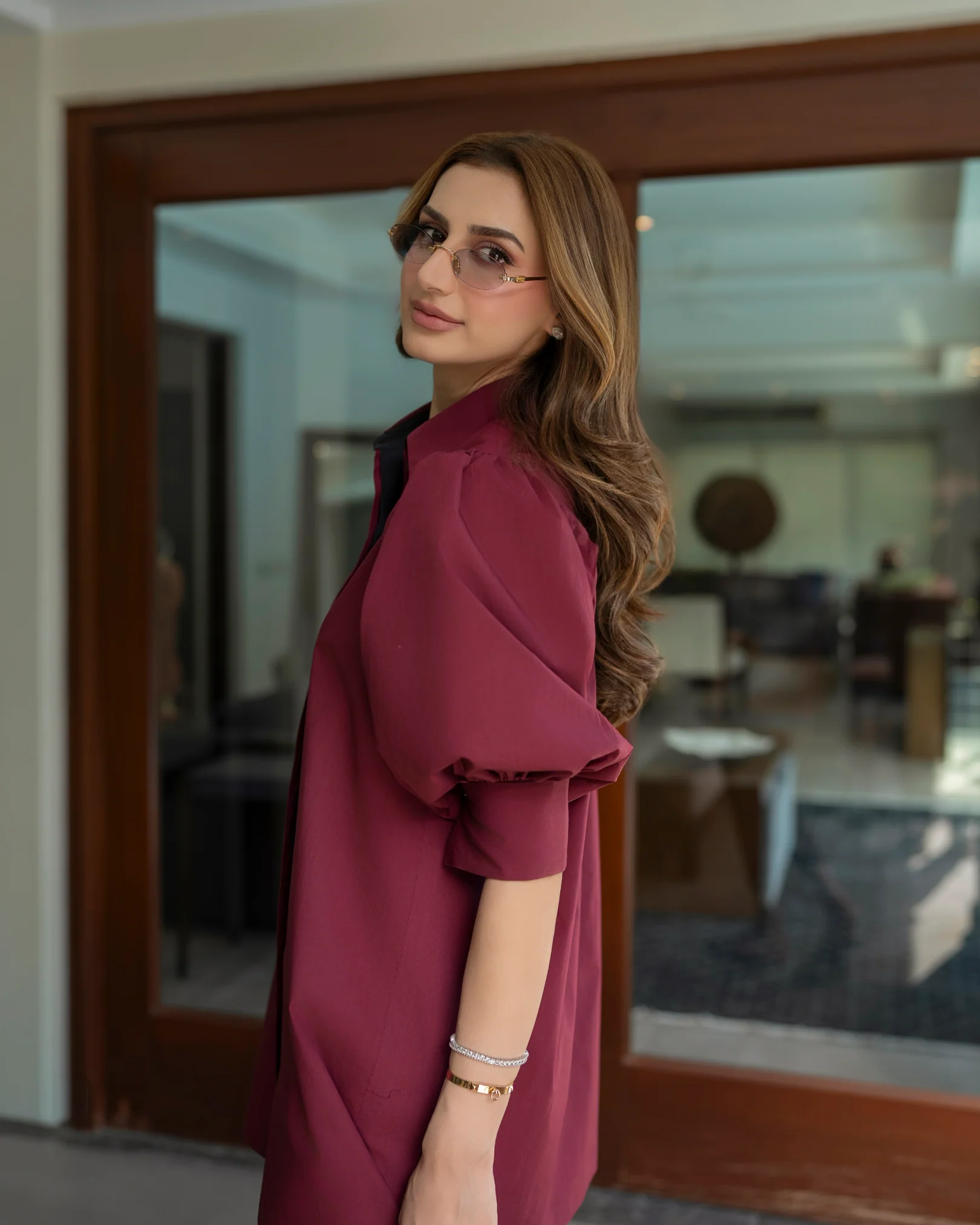 Deep Berry Poplin Set - Image 6