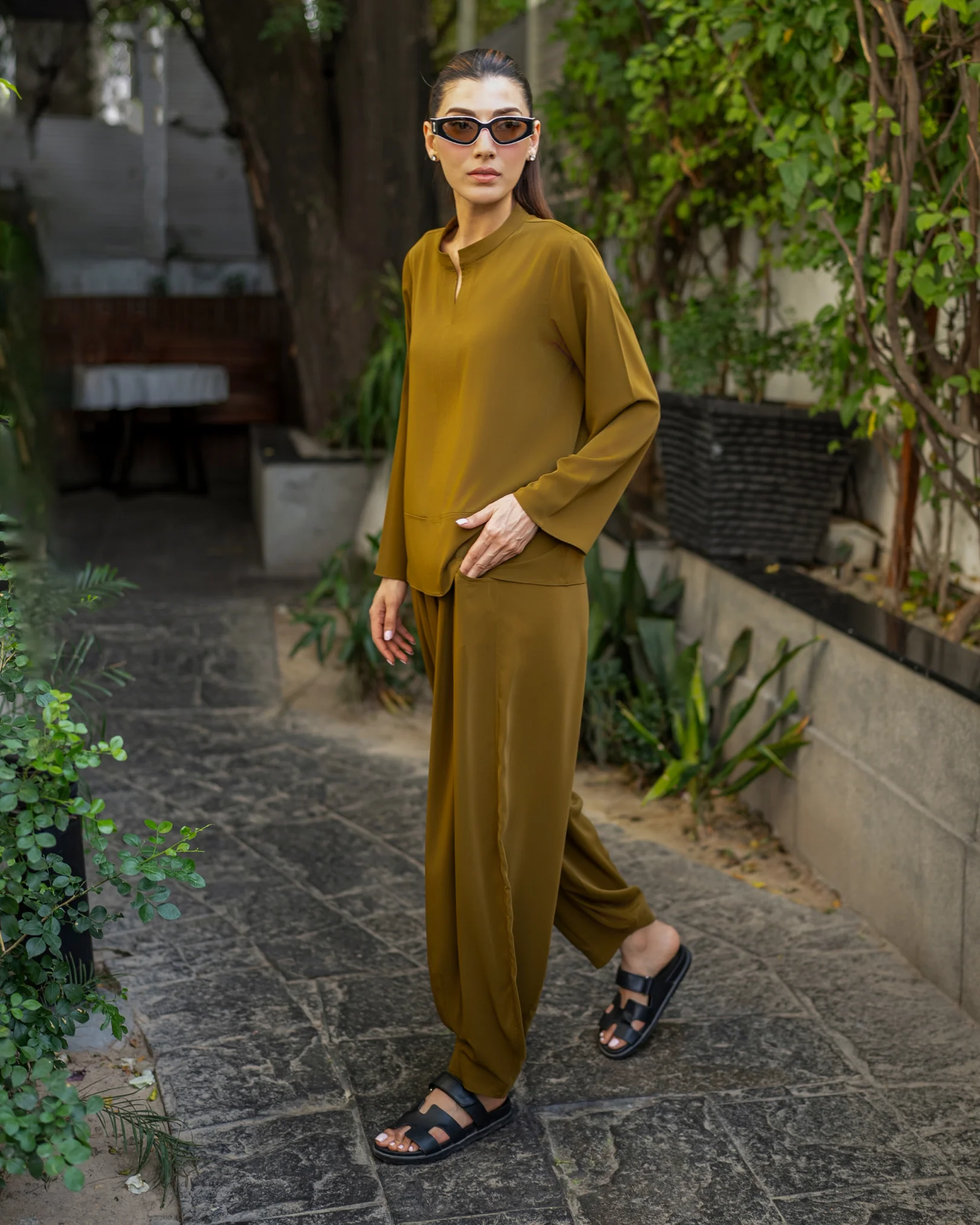 Olive Twill Go to Set - Image 3