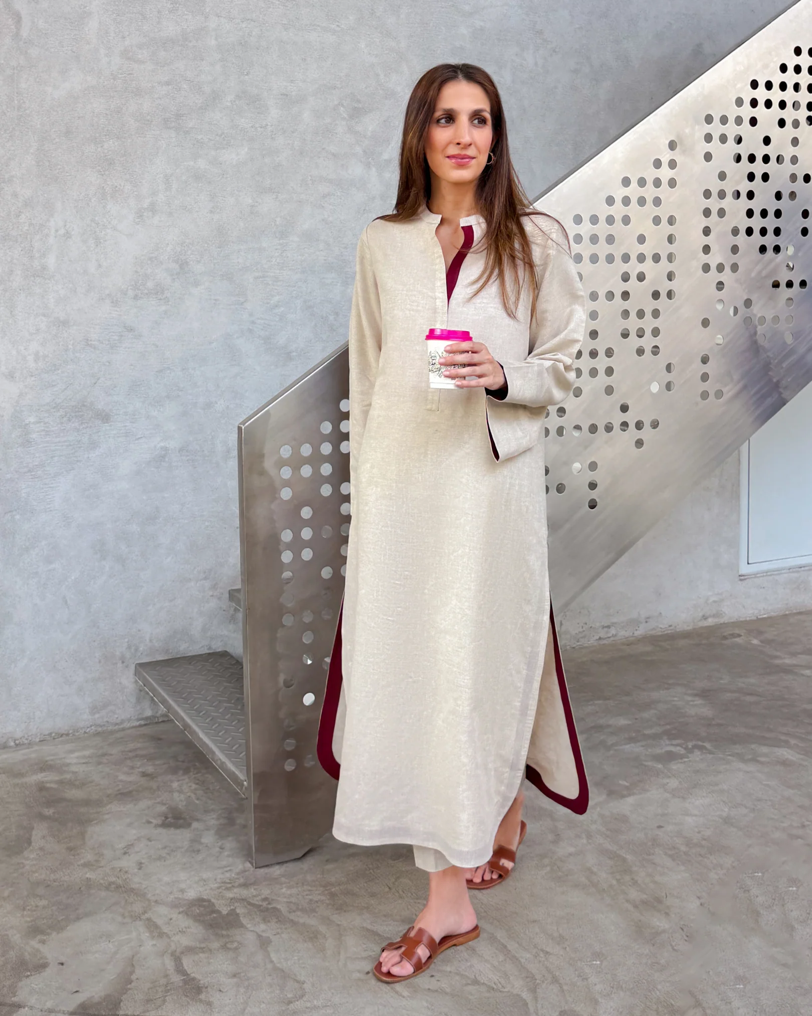 Warm Beige Two-Tone Set - Image 5