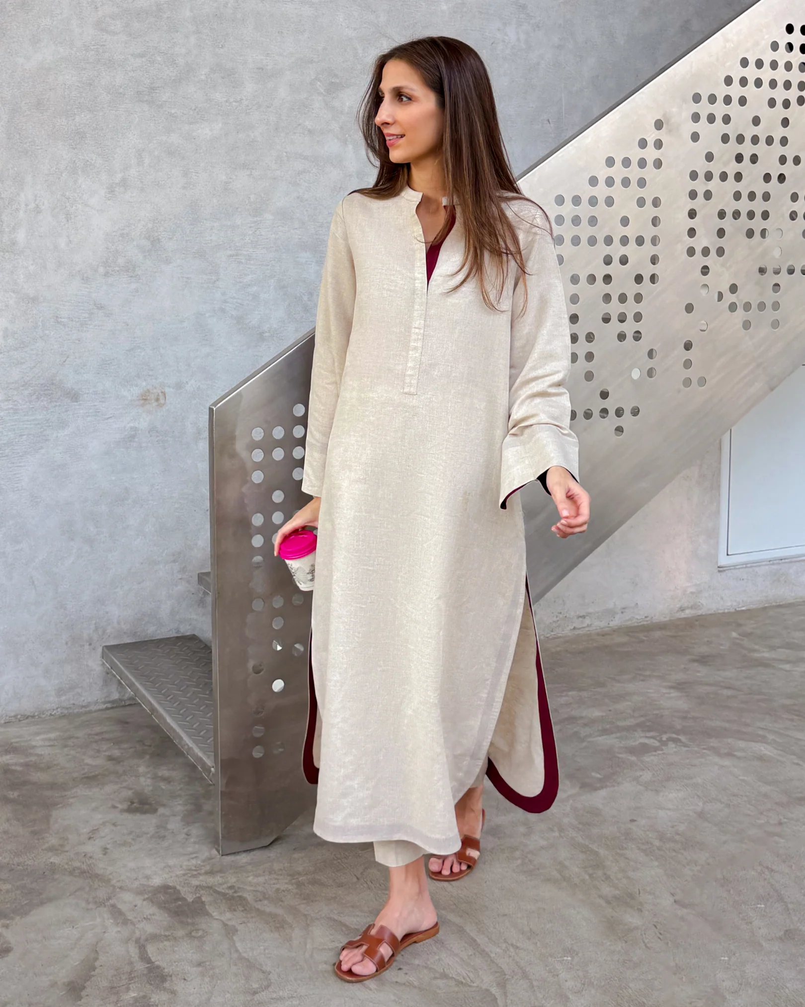 Warm Beige Two-Tone Set - Image 8
